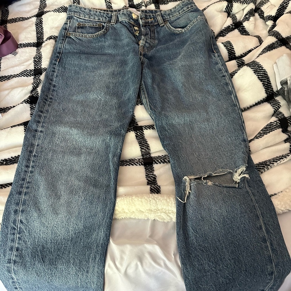 Zara high wasted jeans